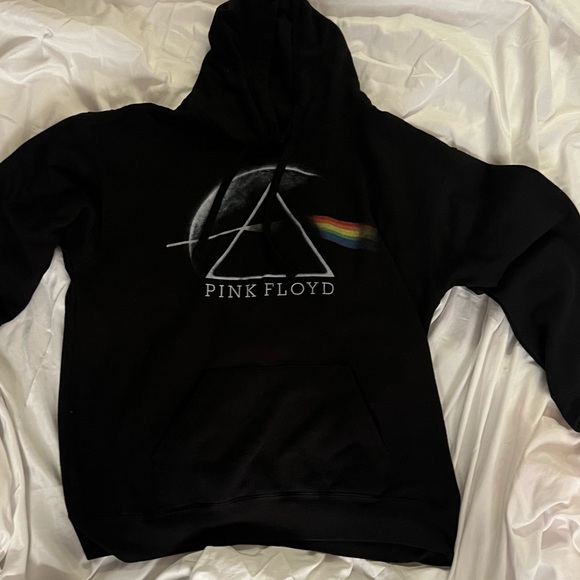 Pink Floyd Other - Vintage Pink Floyd Black Hoodie Men’s L Dark Side of The Moon Hoodie